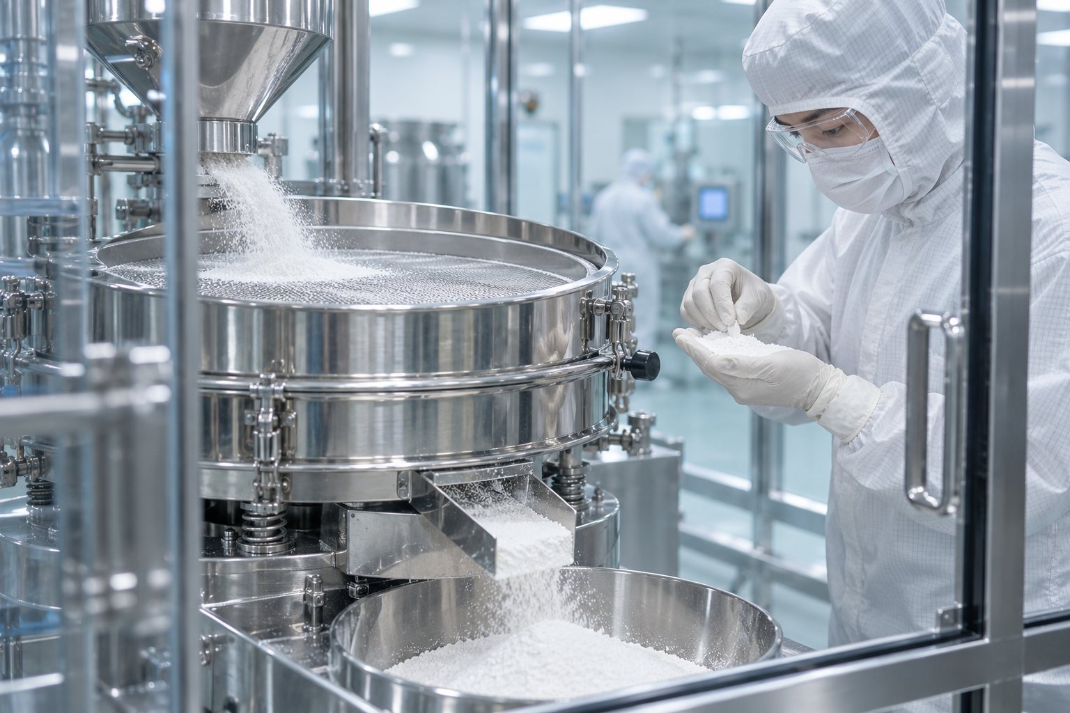 Pharmaceuticals — typical material and production context
